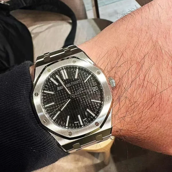 ROYAL OAK SERIES AUTOMATIC WINDING WATCH  5O ANNIVERSARY EDITION  Ref. 15510ST.OO.1320ST.02(AAAAA version) - Image 8