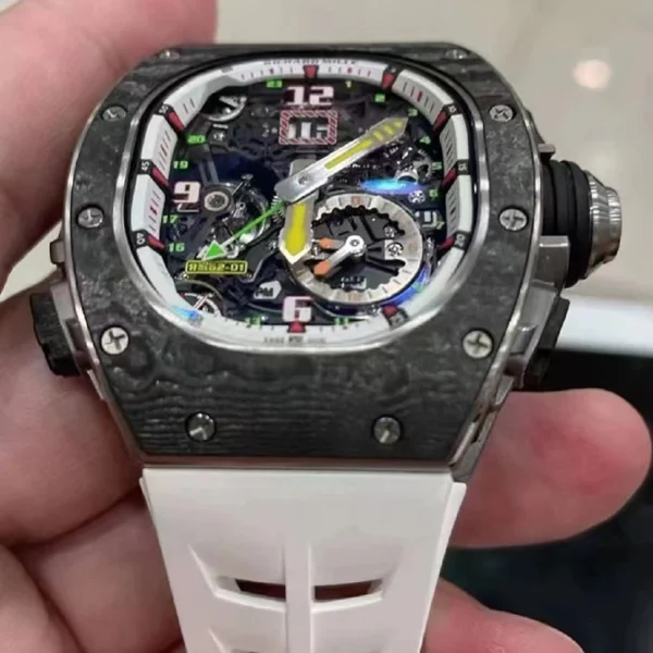 Richard mille RM 62-01 Manual Winding Tourbillon vibrating alarm ACJ - Image 6