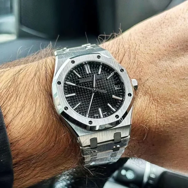 ROYAL OAK SERIES AUTOMATIC WINDING WATCH  5O ANNIVERSARY EDITION  Ref. 15510ST.OO.1320ST.02(AAAAA version) - Image 7